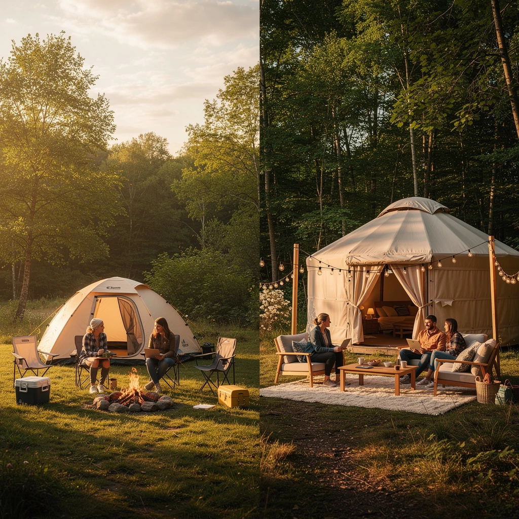 Camping oder Glamping? Was passt für meine Familie?