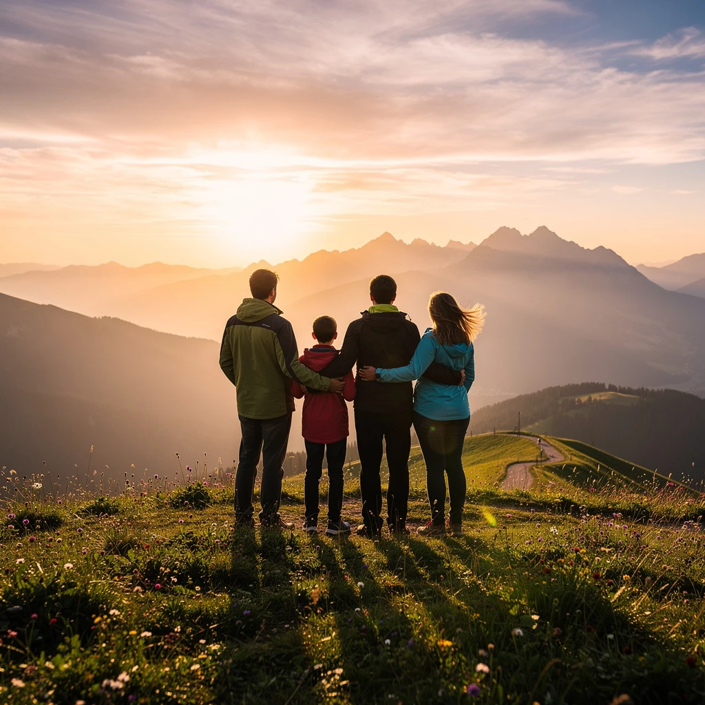 Kurzurlaub Berge mit Kindern: stressfrei planen