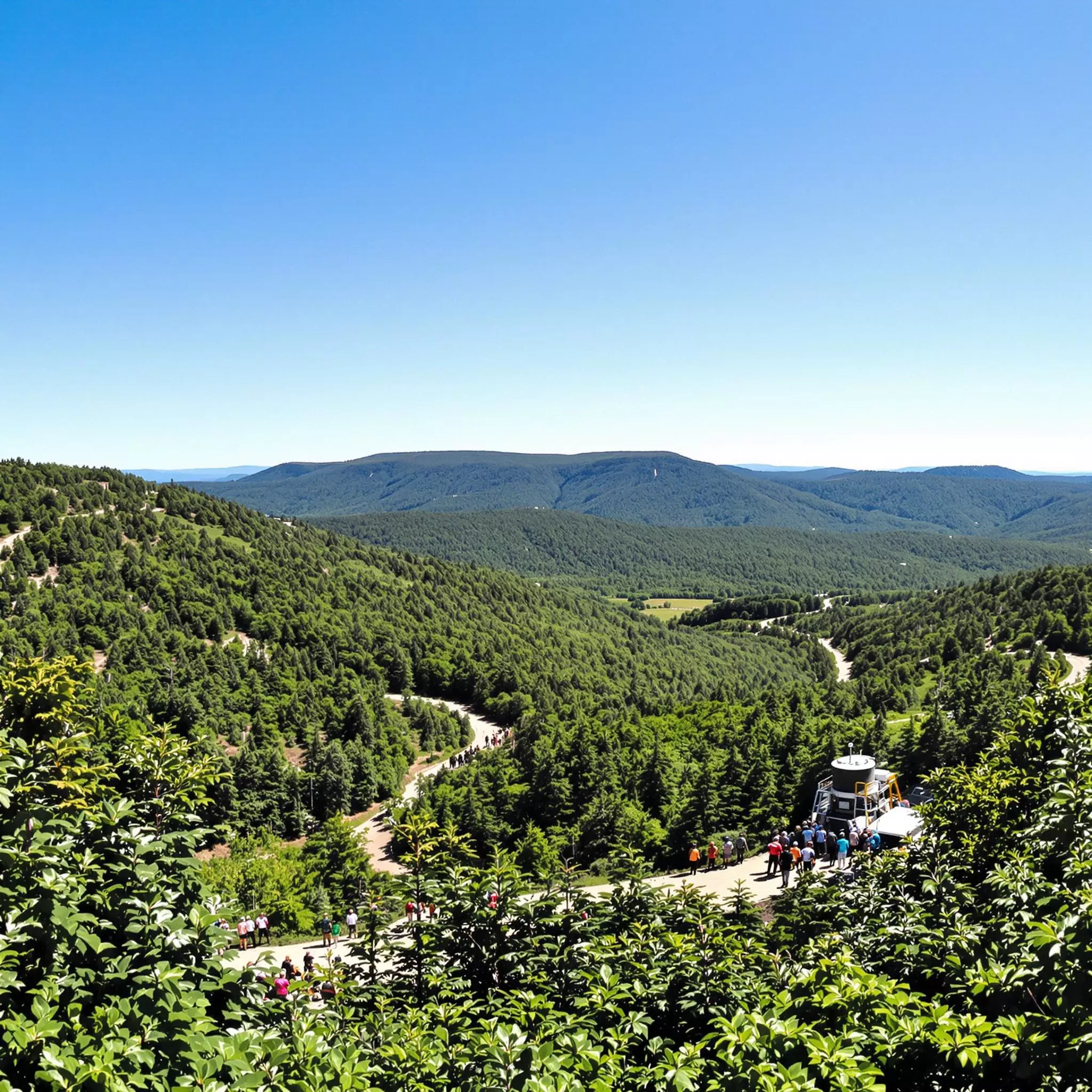 Erzgebirge - umweltfreundlicher Bergbau-Tourismus und regionale Handwerkskunst