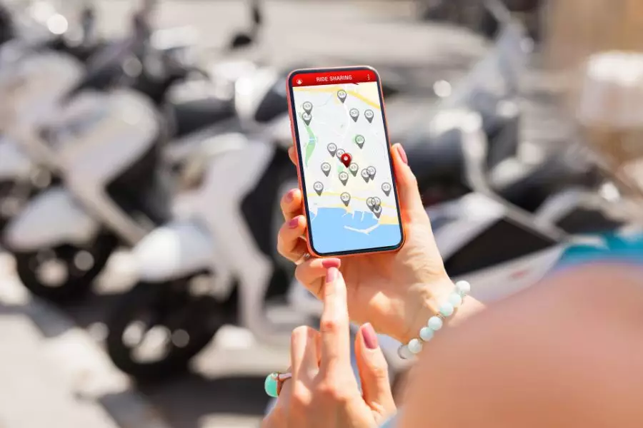 Sharing Teilen Mieträder Mietautos Mobility