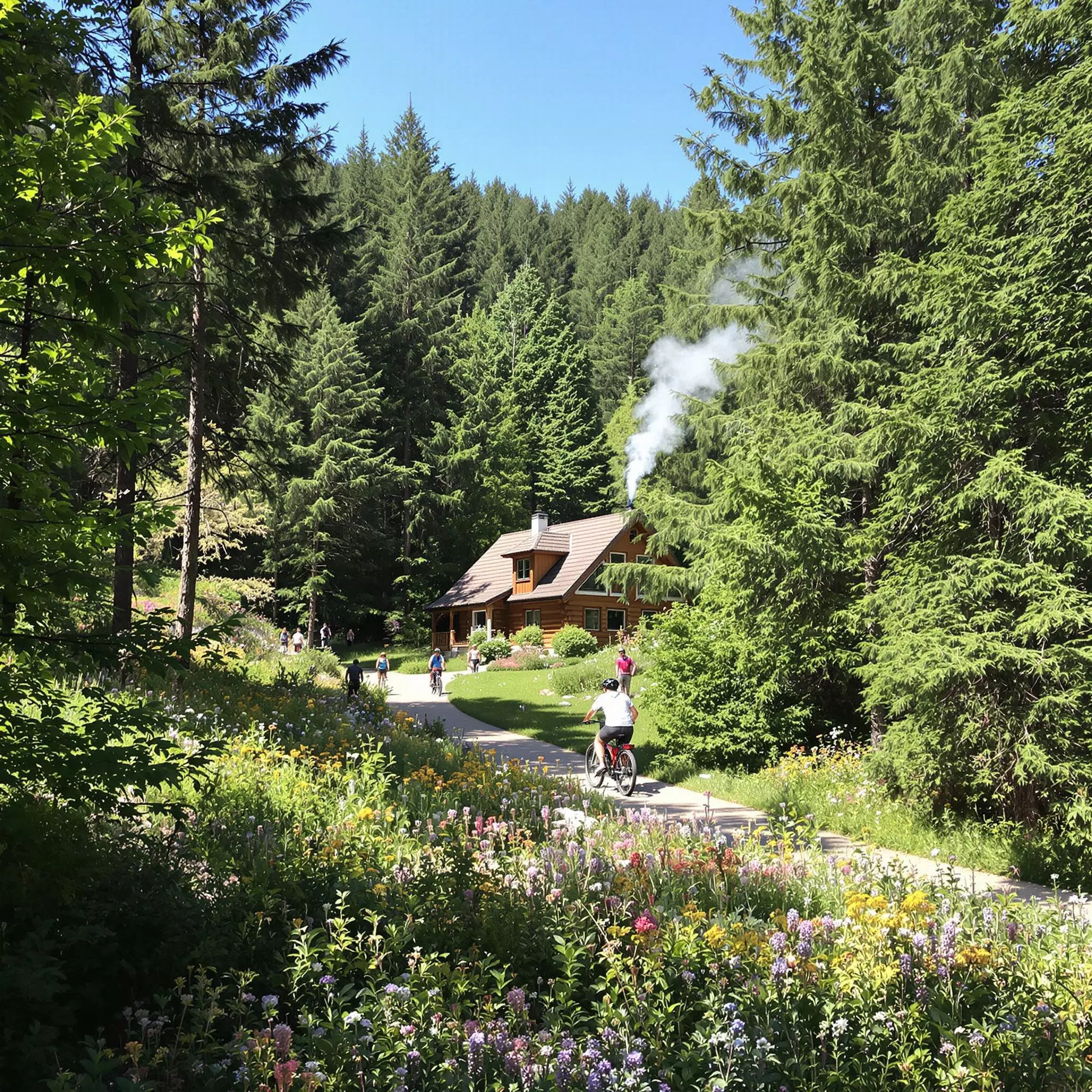 Erzgebirge - umweltfreundlicher Bergbau-Tourismus und regionale Handwerkskunst
