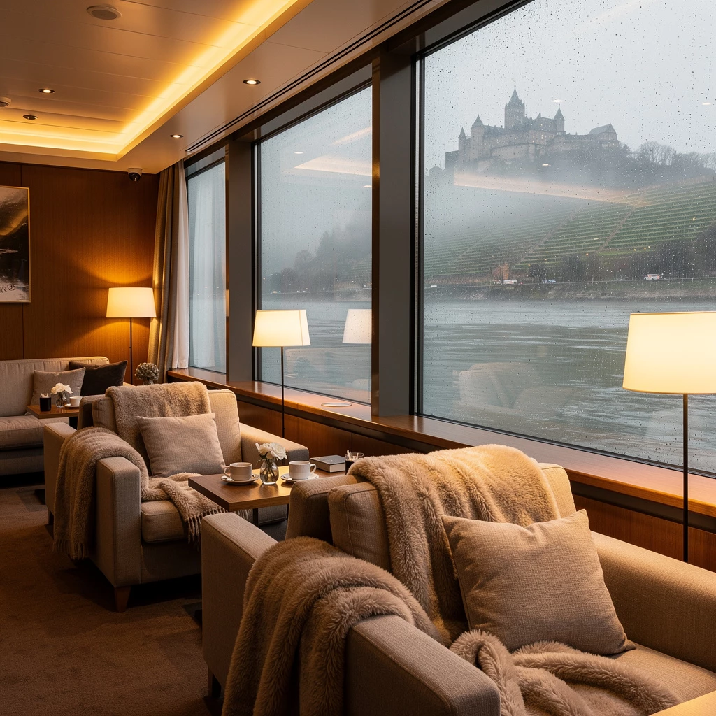 Flusskreuzfahrt im Winter: Rhein-Romantik ohne Gedränge