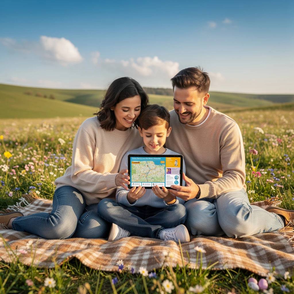 Osterferien für die ganze Familie mit kleinem Budget: Familienfreundliche Ziele in Deutschland