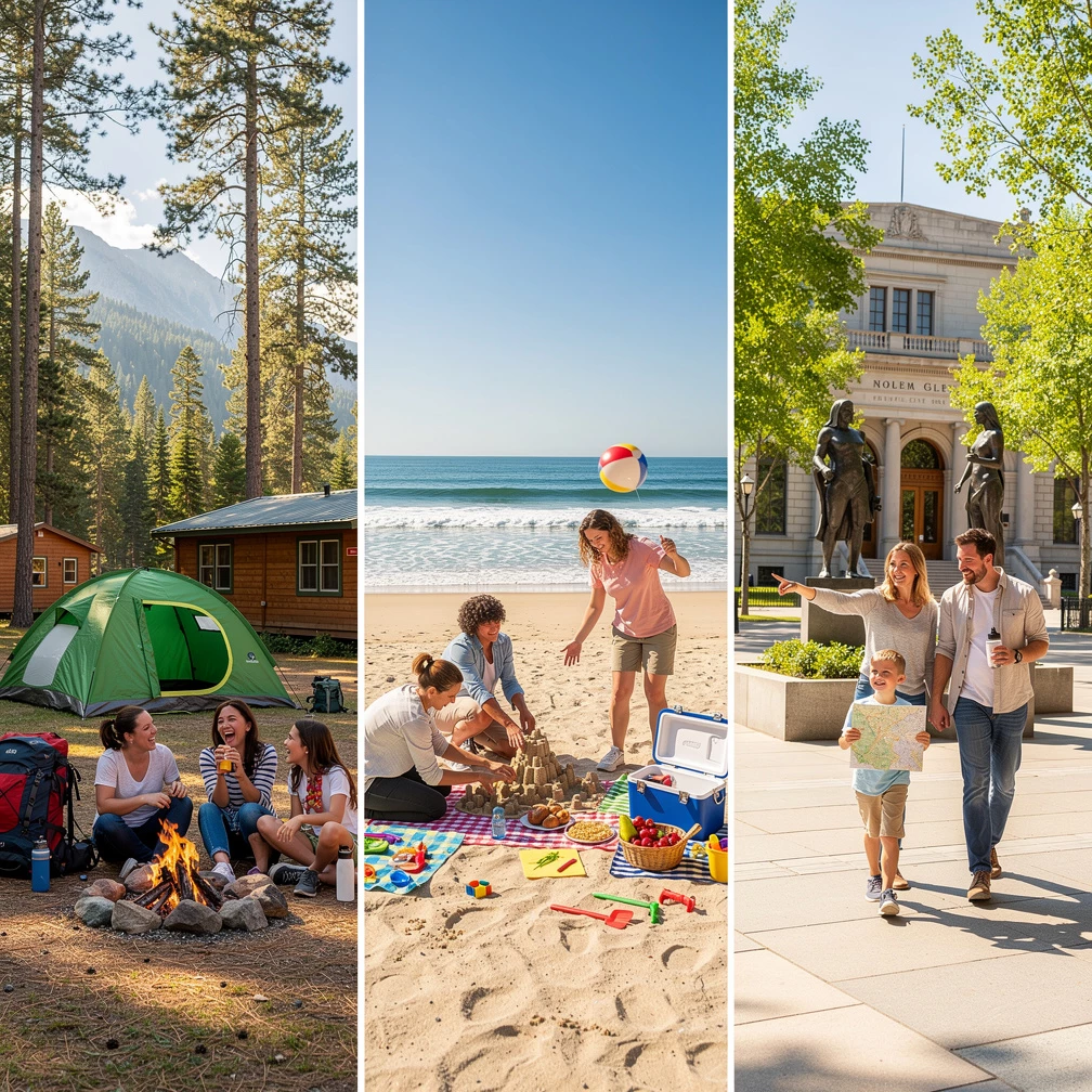 3 Ideen für günstigen Sommerurlaub mit der Familie