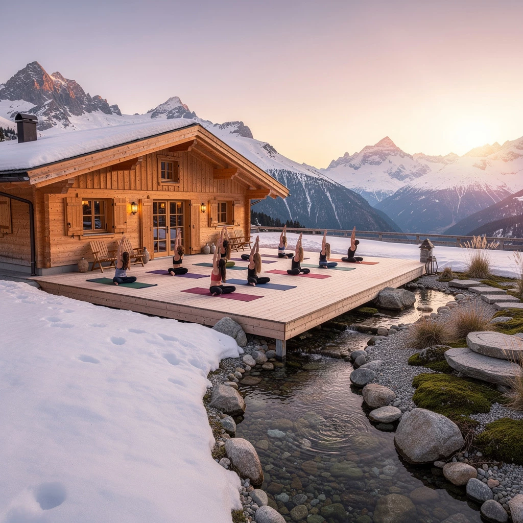 Alpen Wellness-Retreat: Detox, Yoga & ganzheitliche Erholung