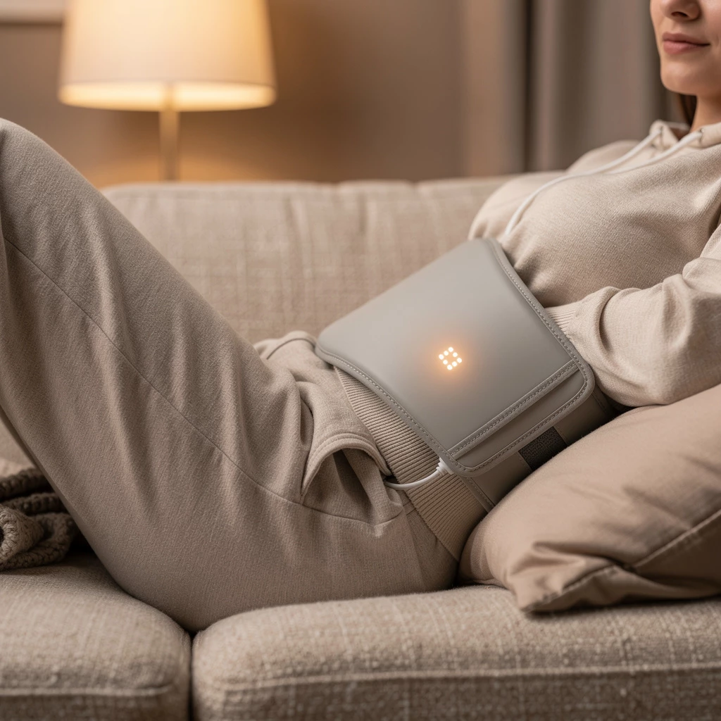 Wellnessprodukte im Detail: Infrarot-Wärmegürtel, Zirbenkissen und Kupferflaschen