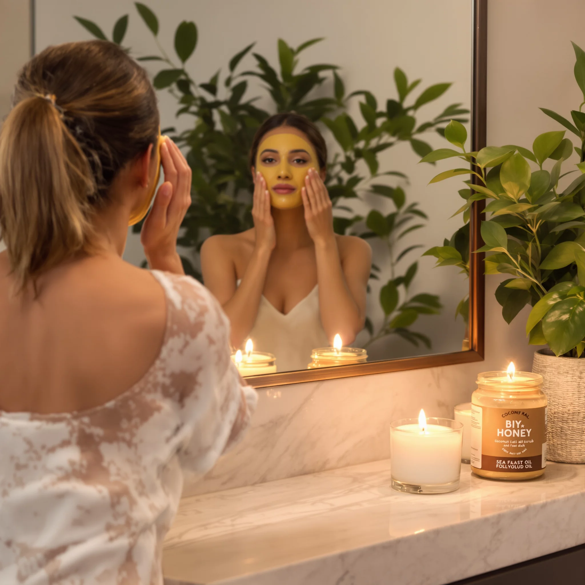 Wellness mit Hausmitteln: So nutzt du Salz, Honig & Kokosöl richtig