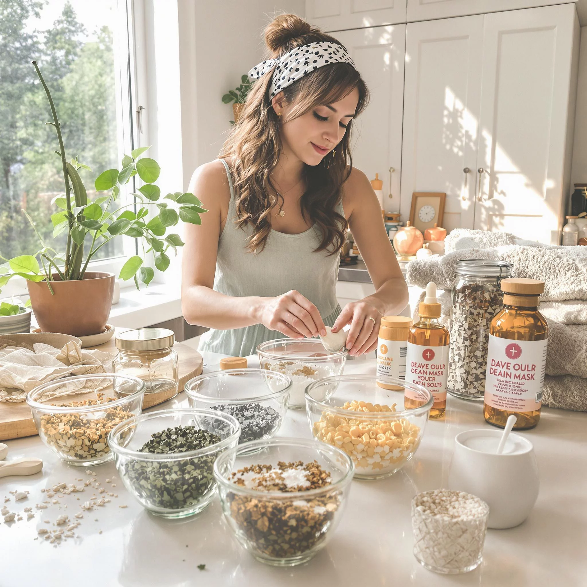 DIY Wellness: Badezusätze, Gesichtsmasken & Peelings selbst gemacht