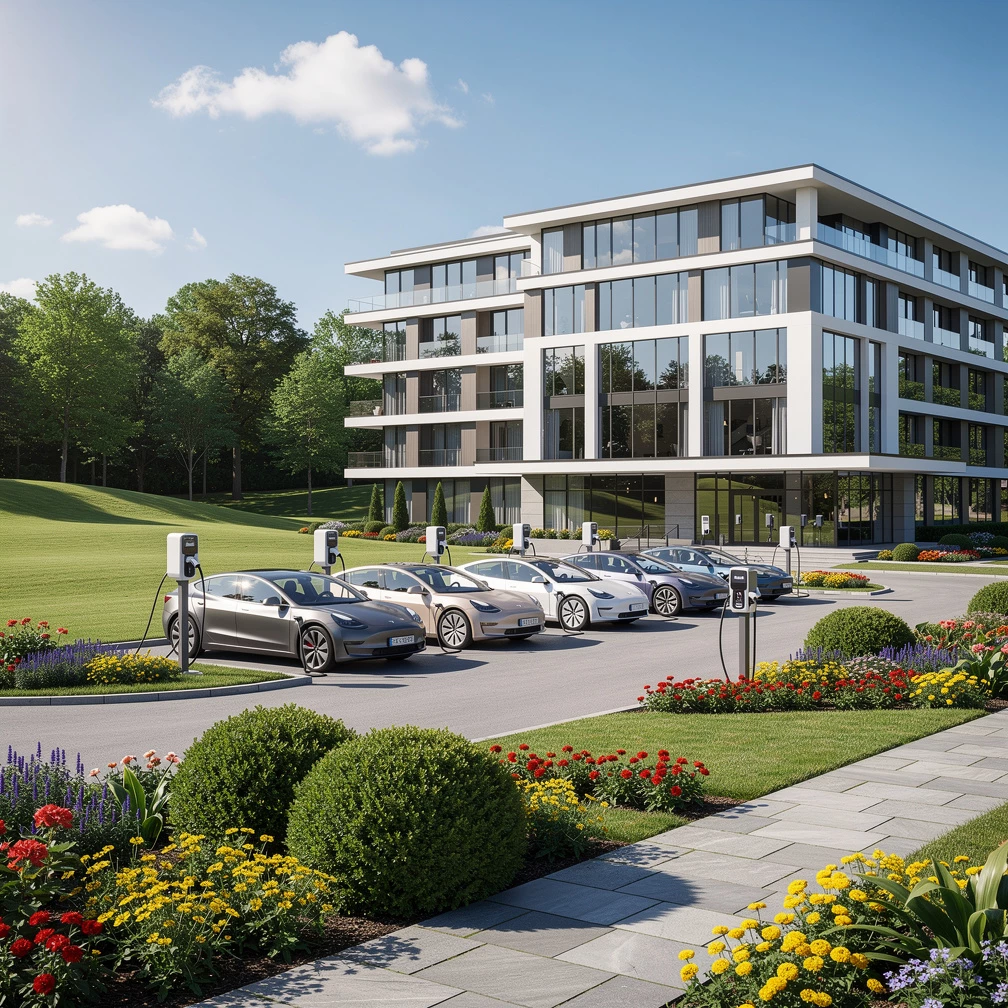 Hotels und Ladestationen für den E-Auto-Urlaub clever planen