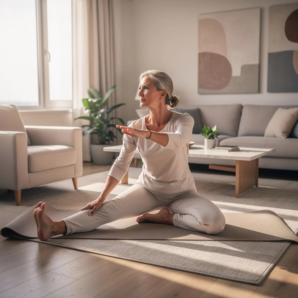 Hüftschmerzen in den Wechseljahren: Effektive 6-Minuten-Übungen für starke Hüften