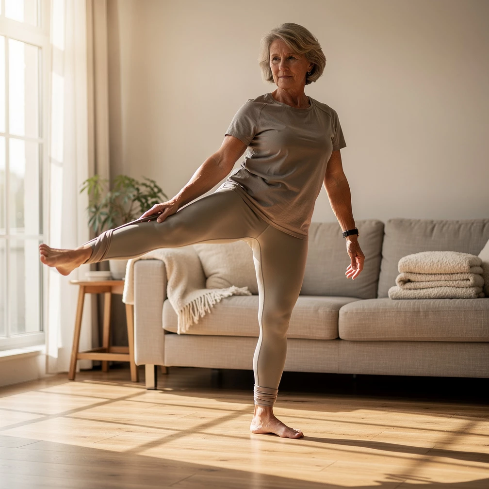 Hüftschmerzen in den Wechseljahren: Effektive 6-Minuten-Übungen für starke Hüften