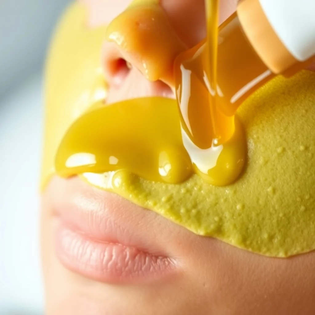 gesichtsmaske honig und avocado