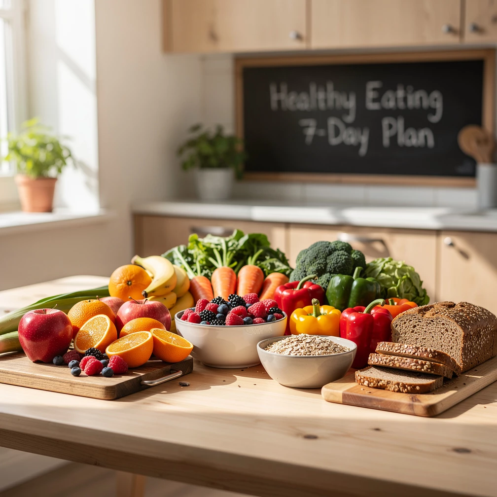 Gesund essen lernen: 7-Tage-Plan für einfache Routinen