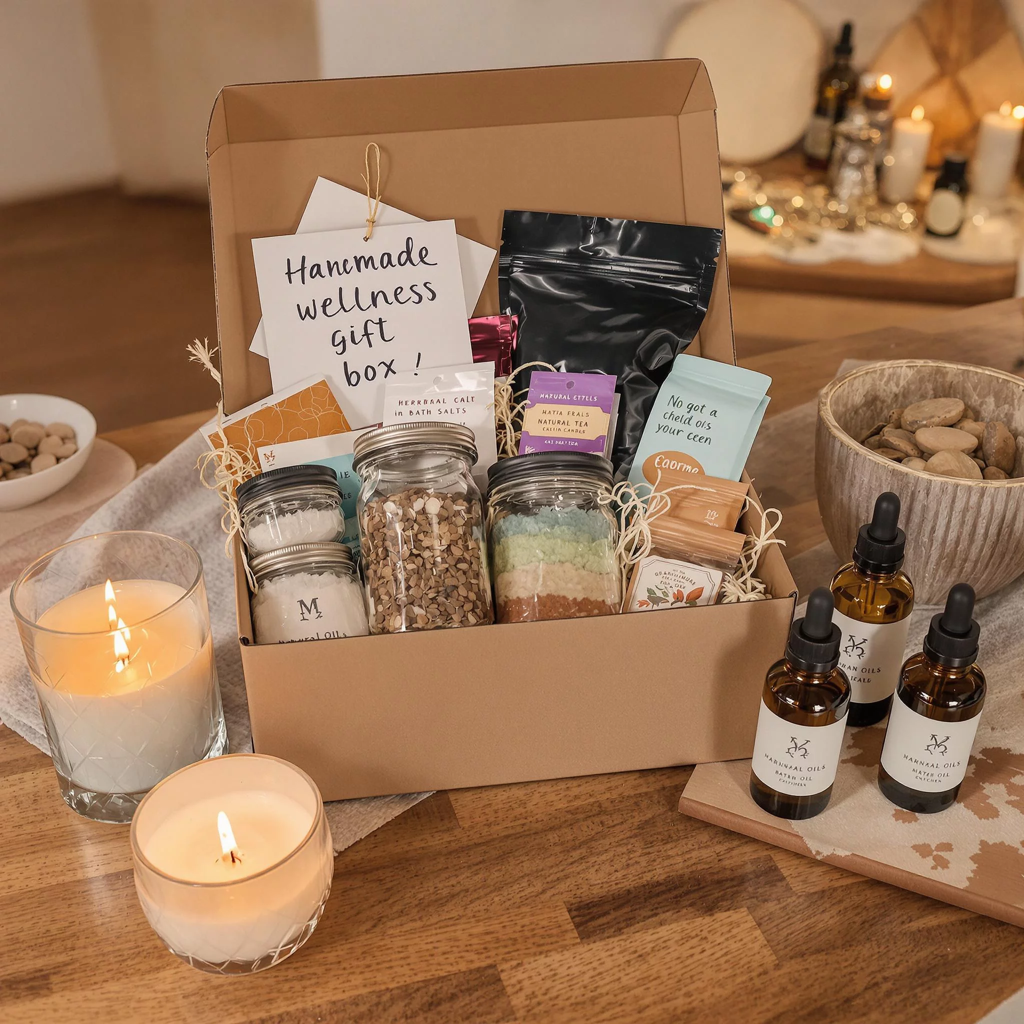 DIY-Wellnessbox: Verschenke Entspannung aus deiner Küche