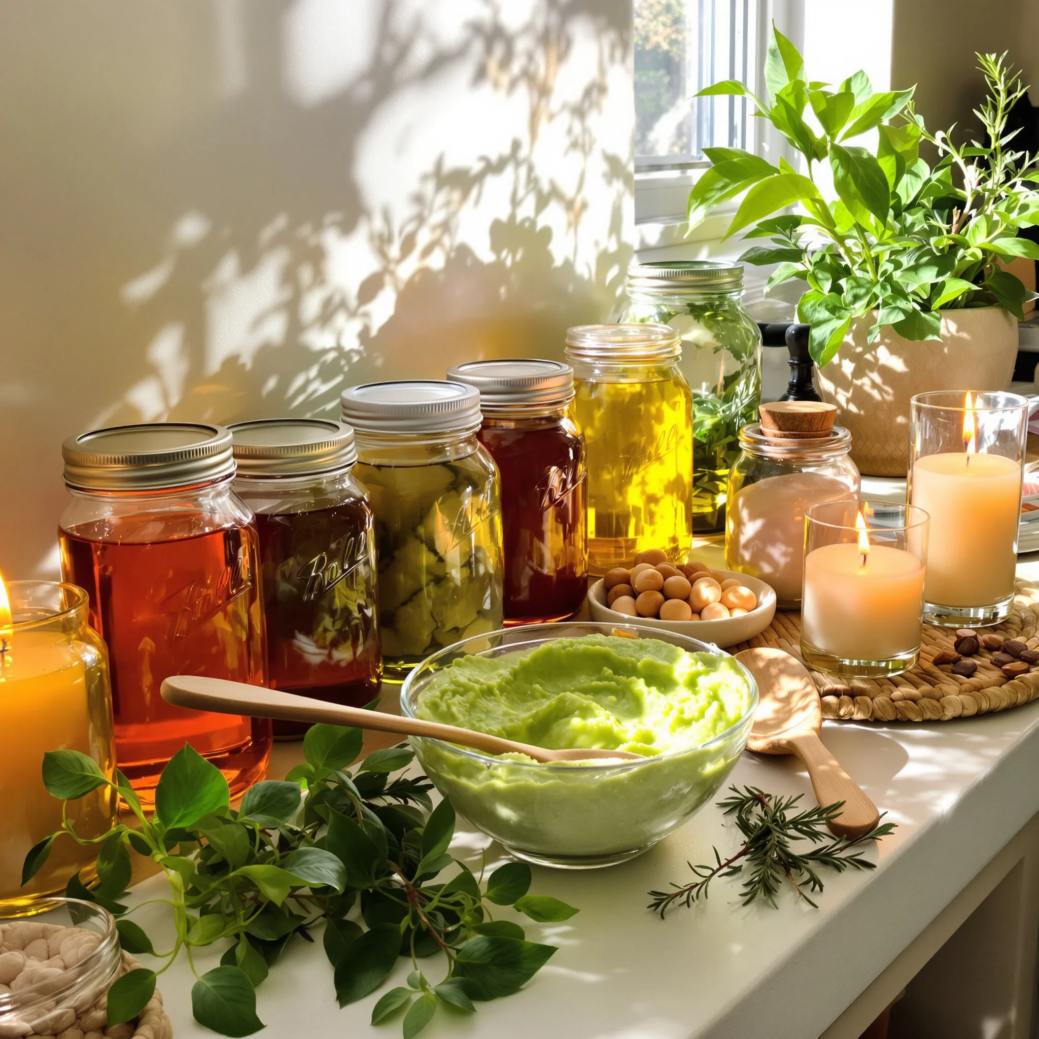 Wellness aus der Küche: DIY-Öle, Peelings & Masken für Zuhause