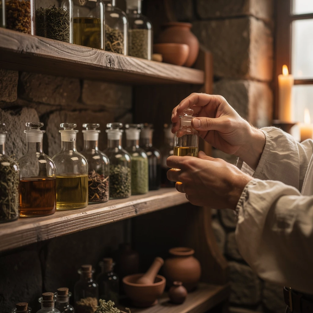 Selbstgemachte Aroma-Ölmischungen für Entspannung und innere Balance