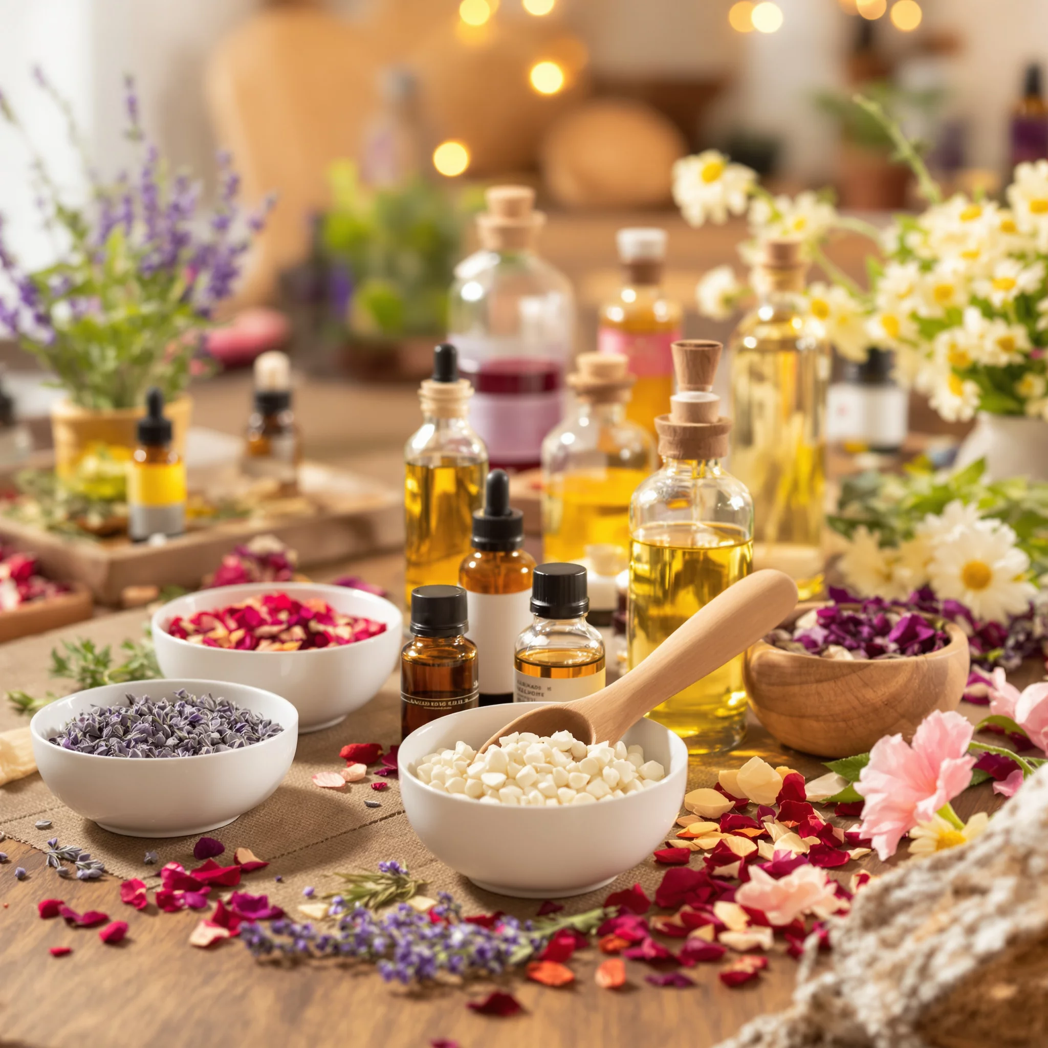 DIY-Relax: Entspannungsbäder und Massageöle zum Selbermachen