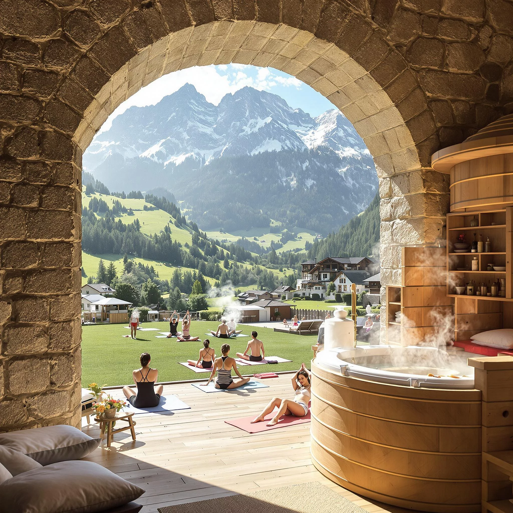 Detox, Yoga & Spa: Die Wellnesswelt von Schloss Elmau entdecken