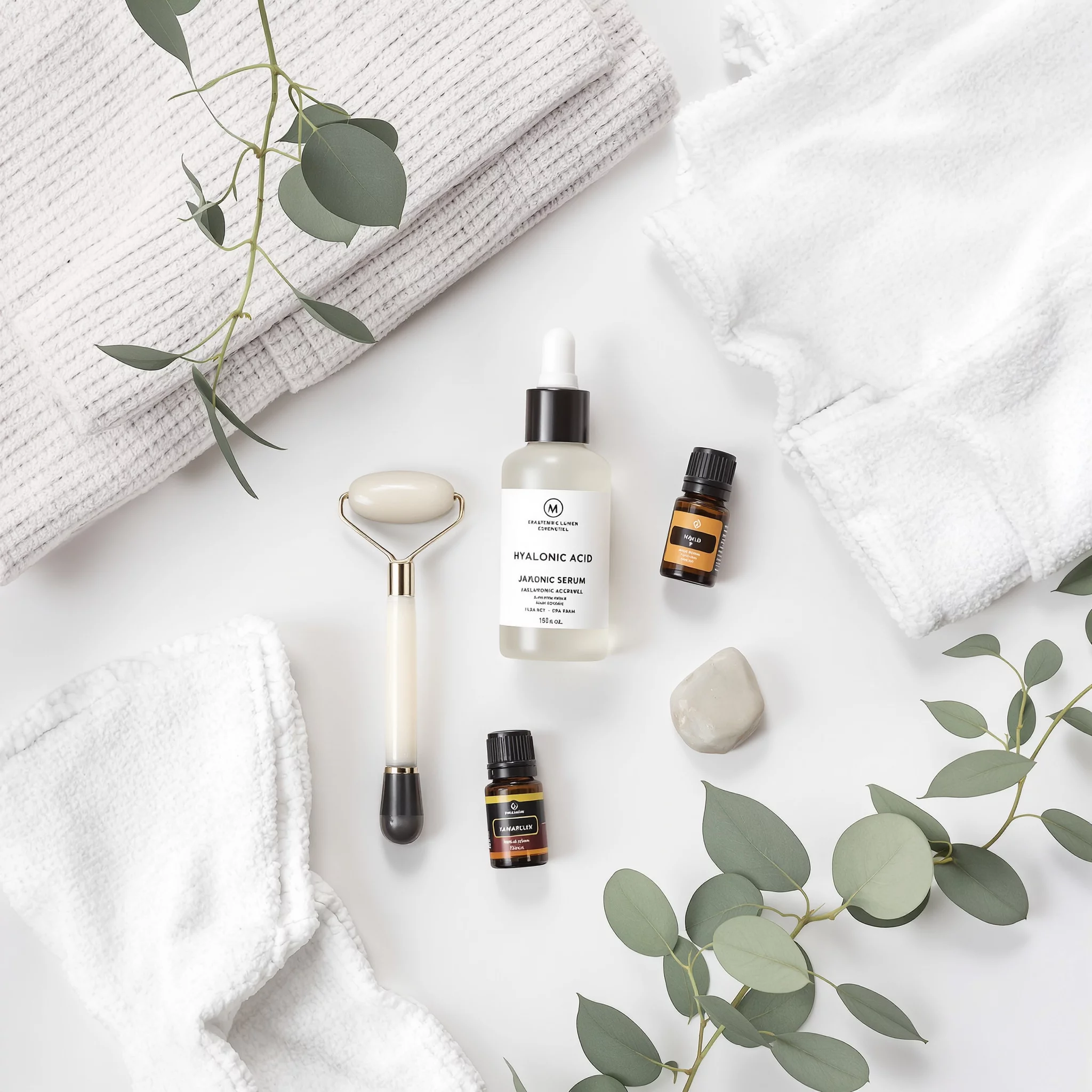 Hyaluronsäure, Jade-Roller, ätherische Öle & Co. – Dein Wellness Trend 2025