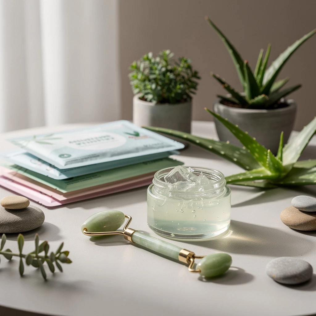 Innovative Wellnessprodukte: Mineralische Masken, Aloe-Gel & Massageroller