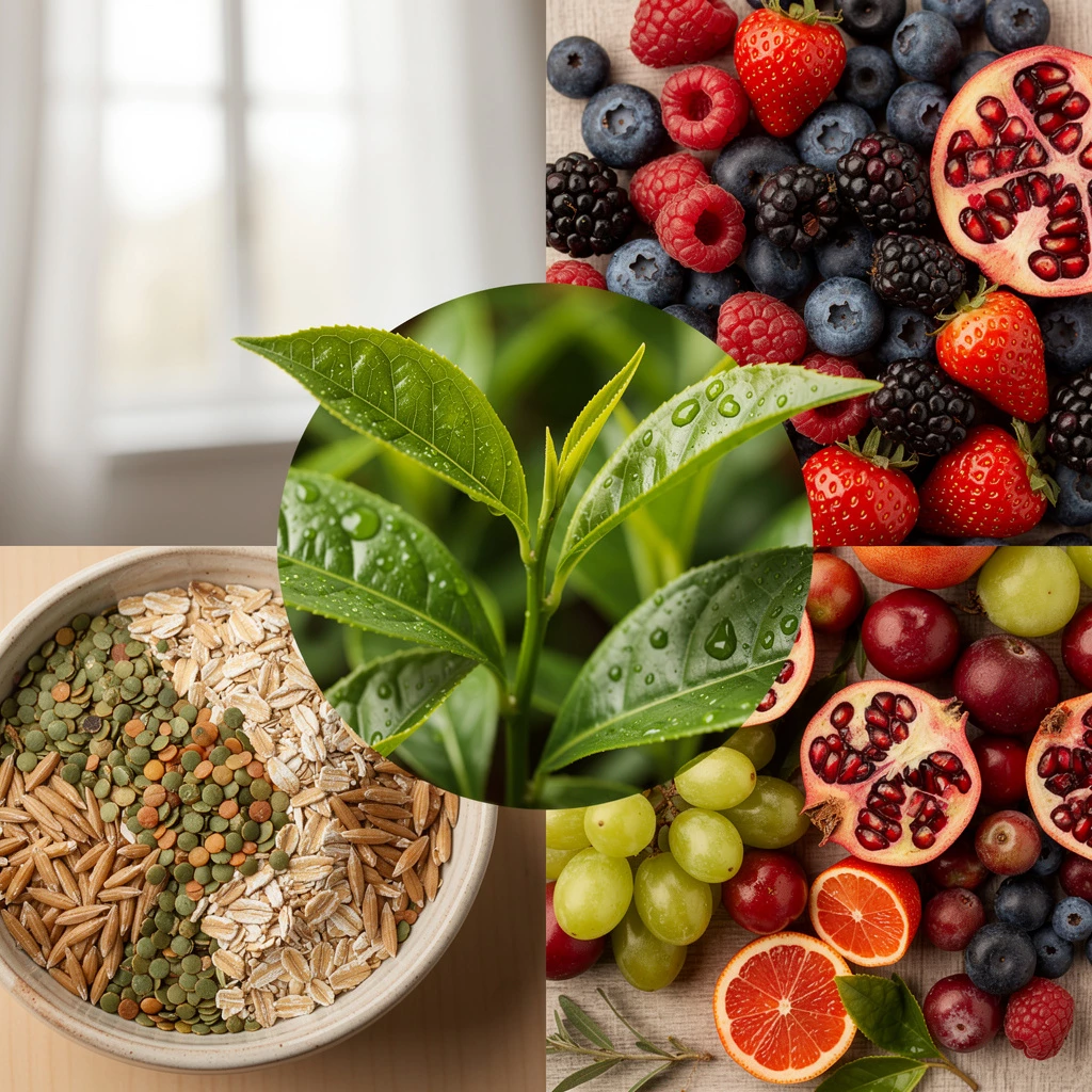 Ernährungslexikon kompakt: L-Theanin, resistente Stärke und Polyphenole erklärt