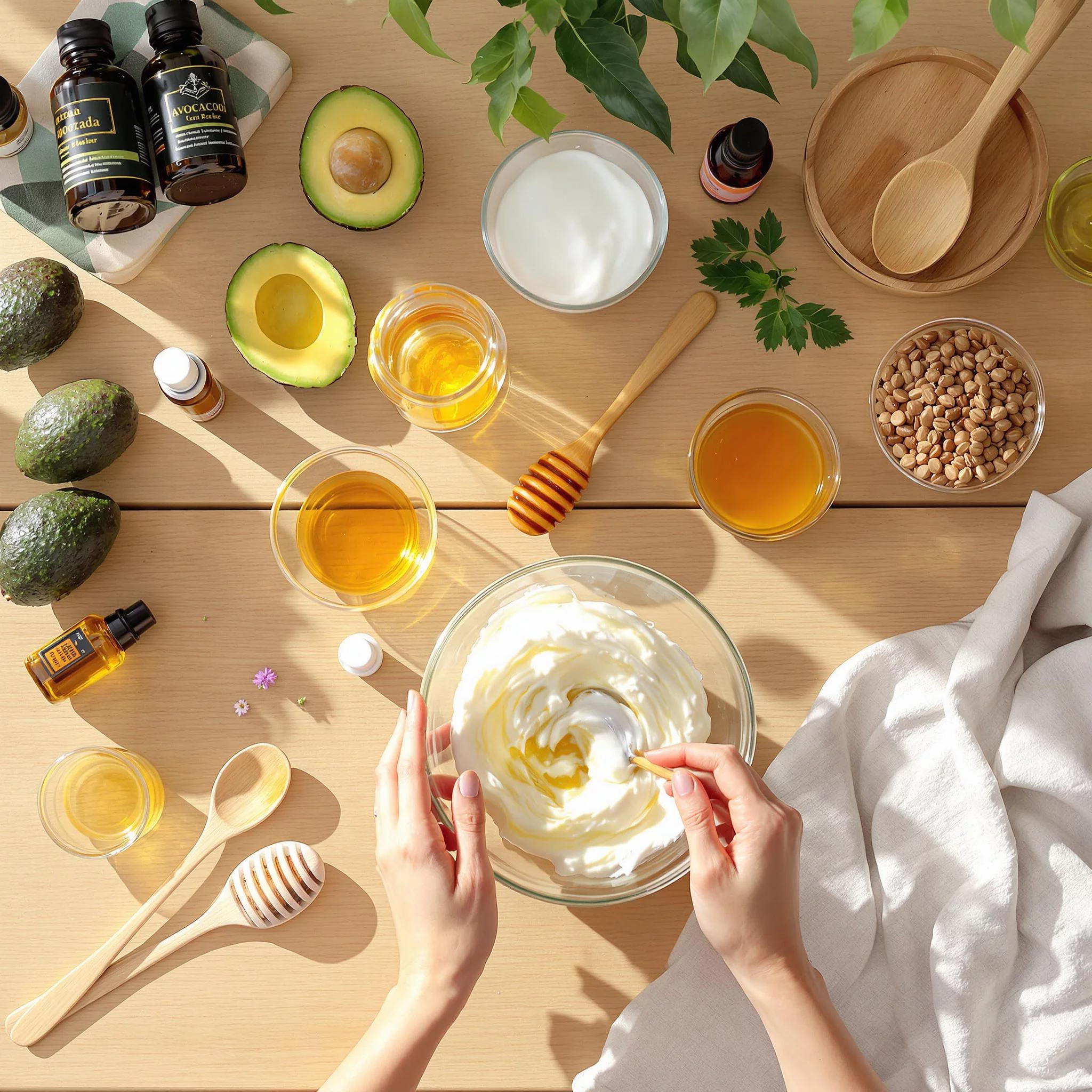 Selbstgemachte Gesichtsmasken und Pflegeprodukte – Dein DIY Wellness Trend 2025