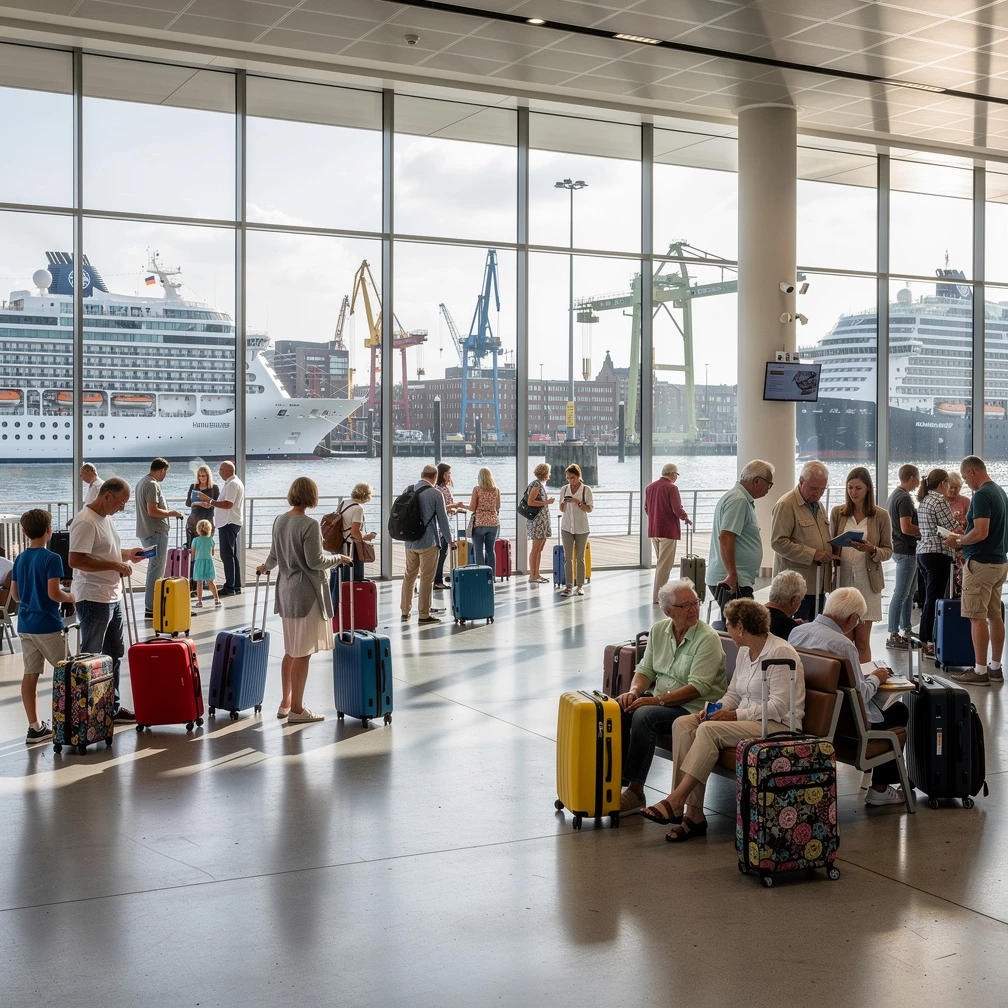 Kreuzfahrten ohne Flug: Deutsche Häfen gewinnen an Bedeutung