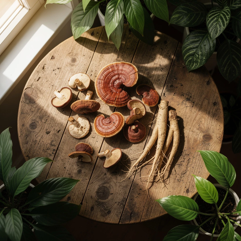 Reishi, Ashwagandha & Adaptogene: Natürliche Helfer für Stress