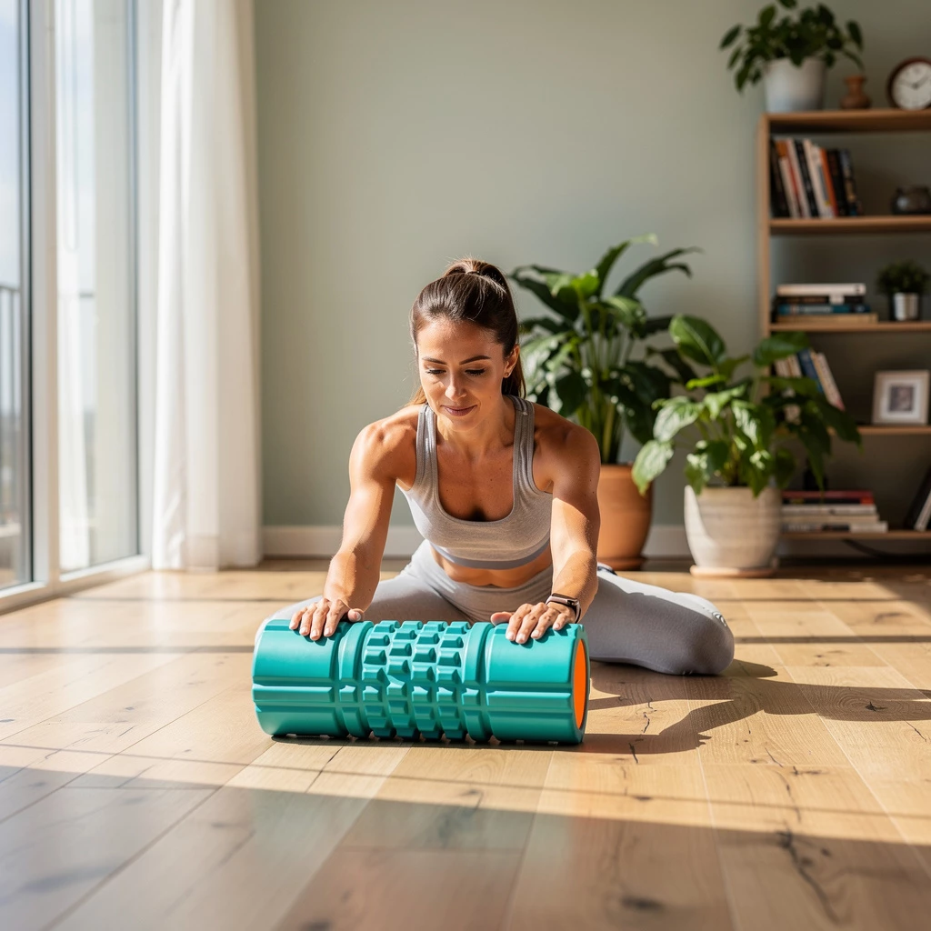 Wellnessprodukte im Fokus: Magnesiumöl, Faszienrolle & Lavendel-Badezusatz