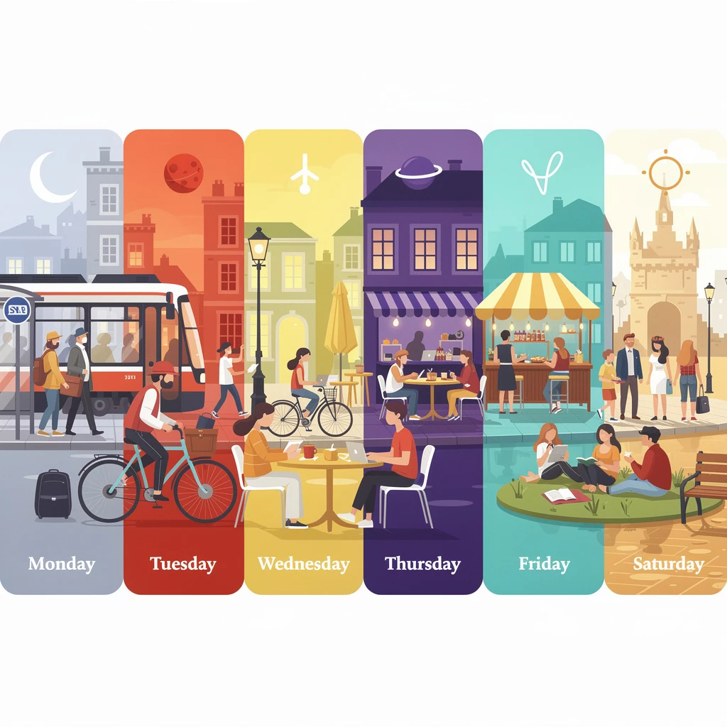 Die Energie der Wochentage: Vedische Sternenlehre für den Alltag