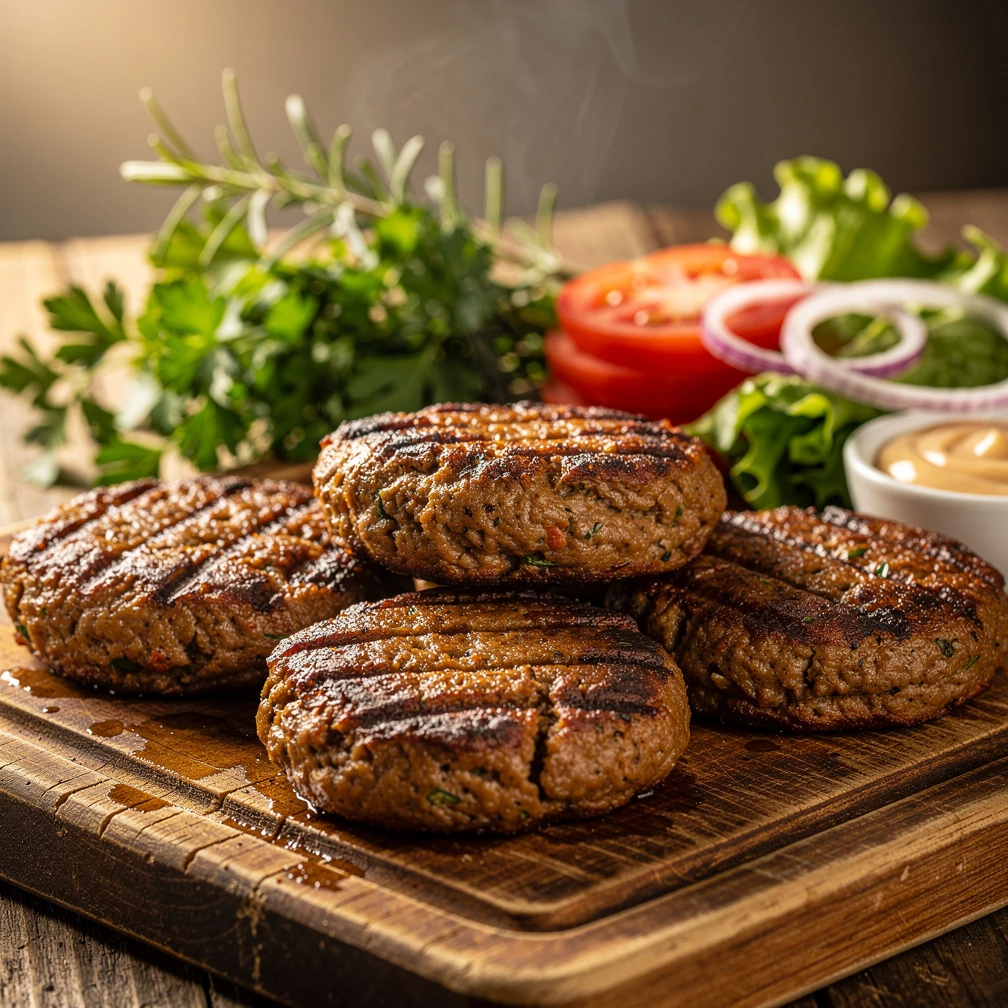 Vegane Burger-Patties aus Bohnen – Saftig, einfach, lecker