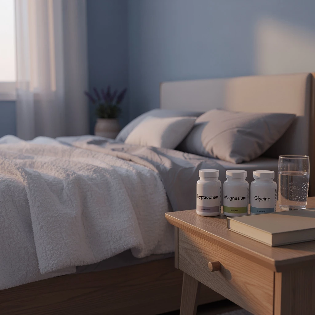 Tryptophan, Magnesium & Glycin – Nährstoffe für Entspannung & Schlaf