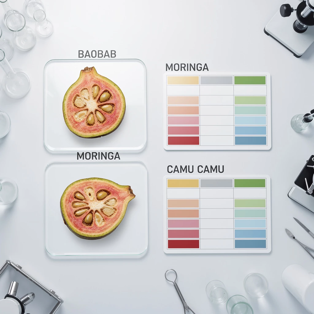 Superfood-Guide: Baobab, Camu Camu & Moringa – Wirkung, Nutzen