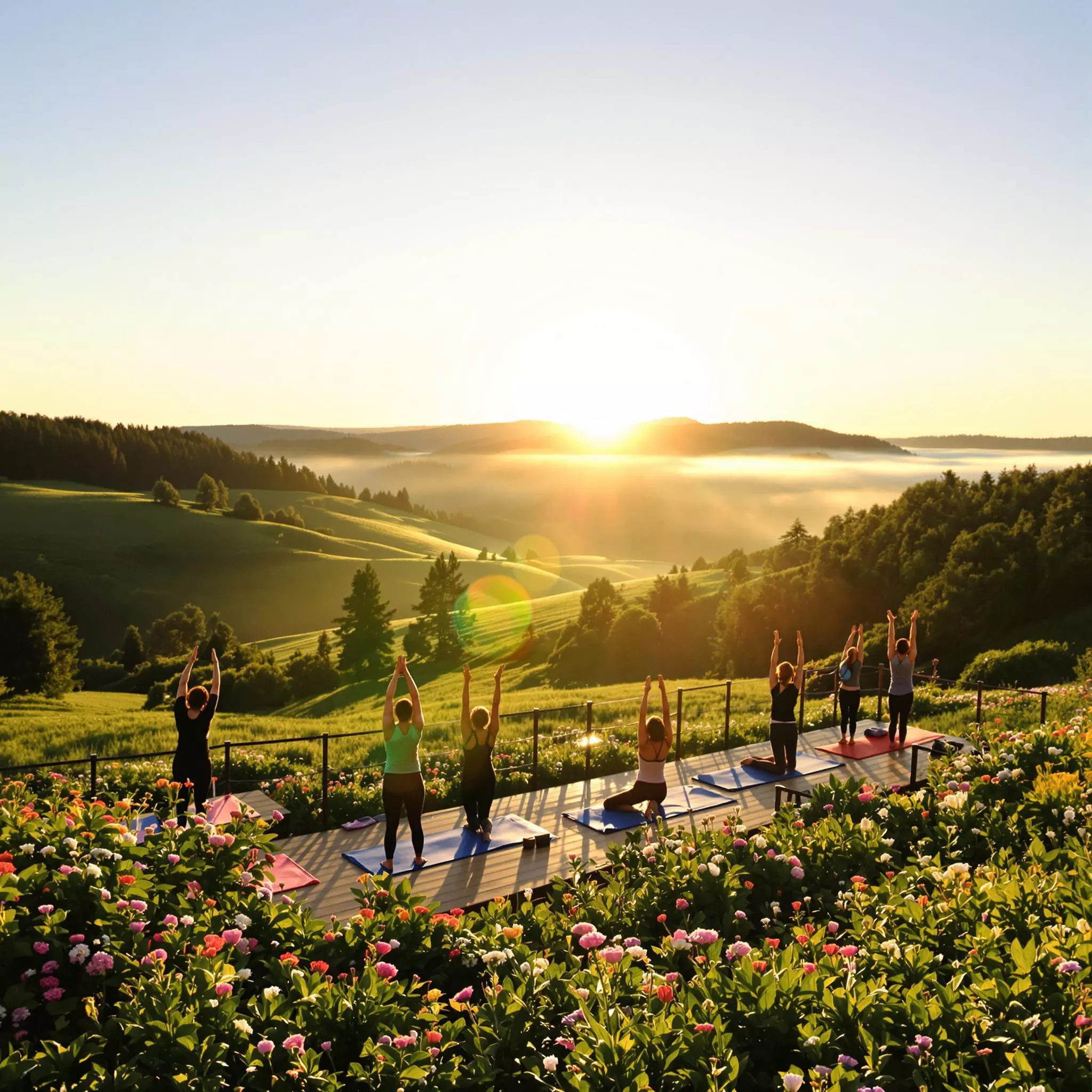 Yoga-Retreats in den Hügeln von Schmallenberg