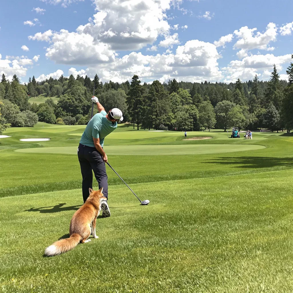 Abschlag mit Aussicht: Golfen direkt am Hotel Stockhausen