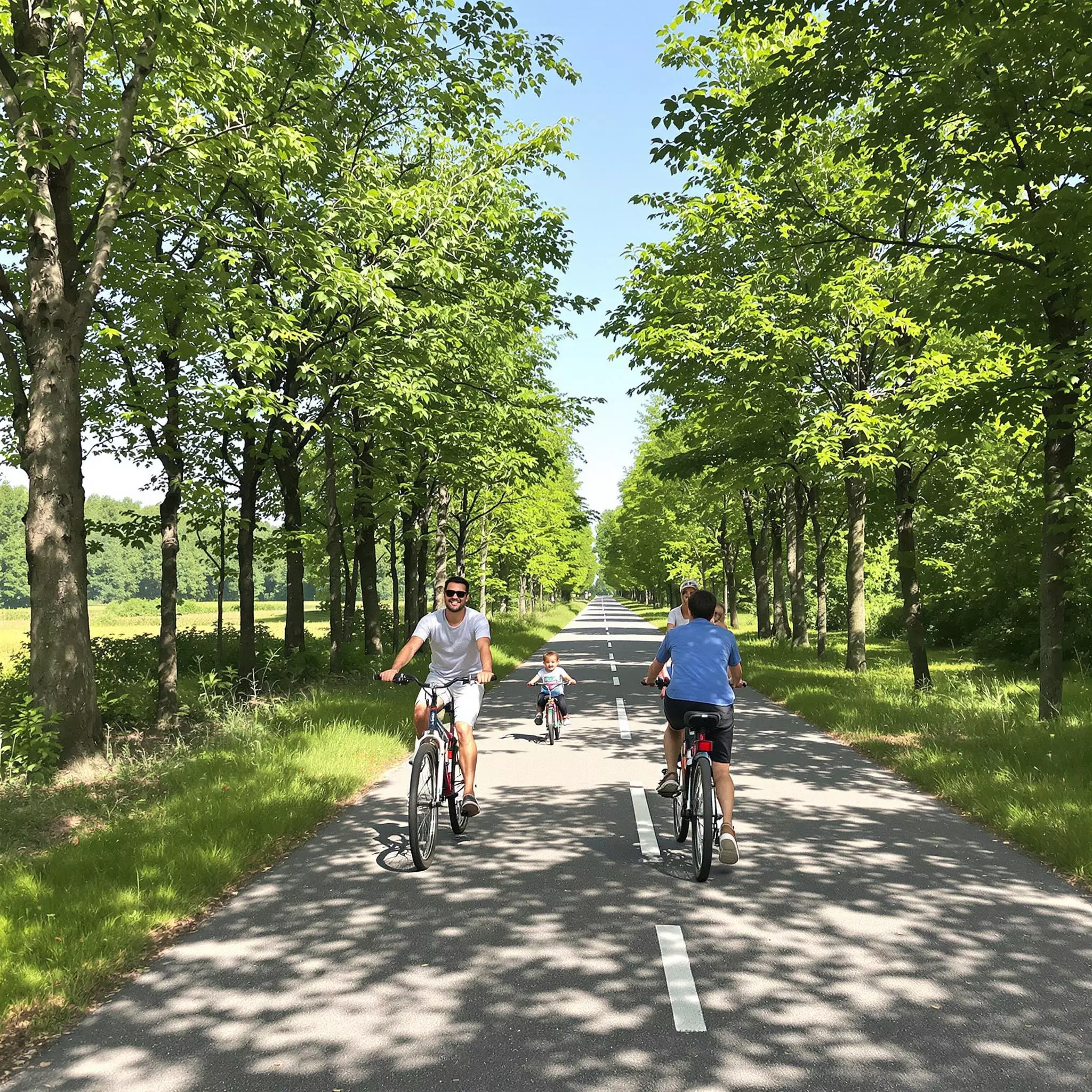 Radfahren entlang der SauerlandRadring-Strecke