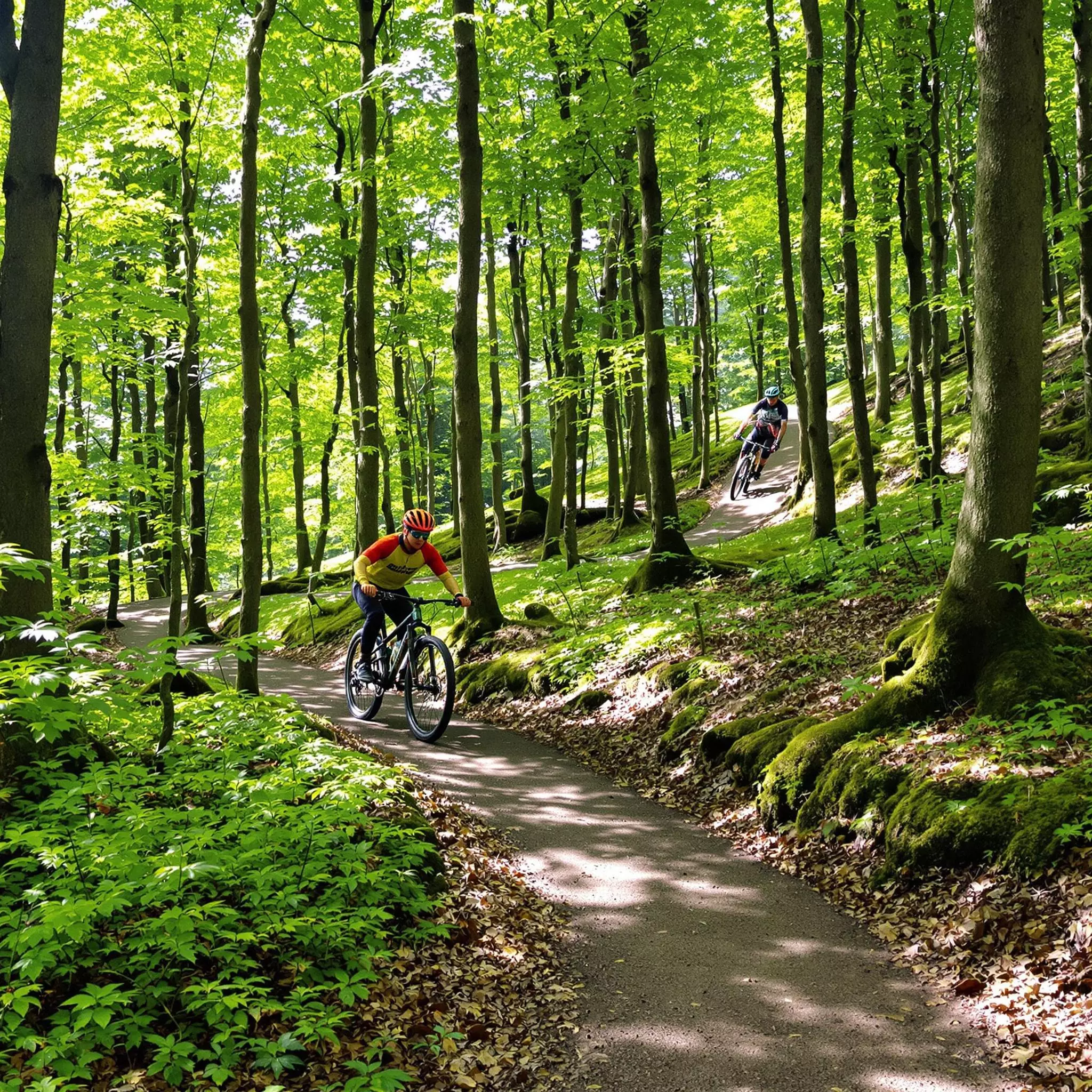 Mountainbike-Touren durch die Wälder von Schmallenberg