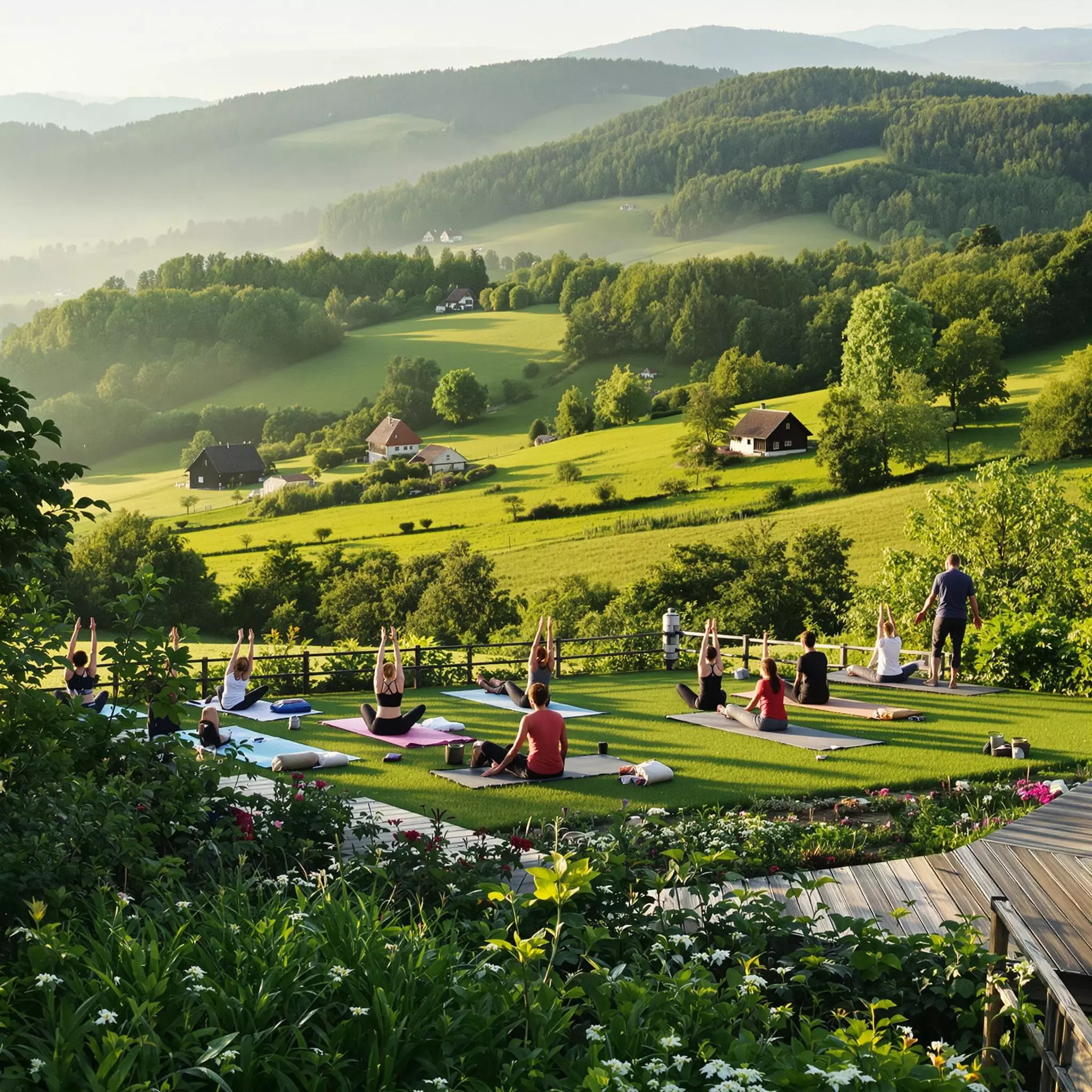 Yoga-Retreats in den Hügeln von Schmallenberg