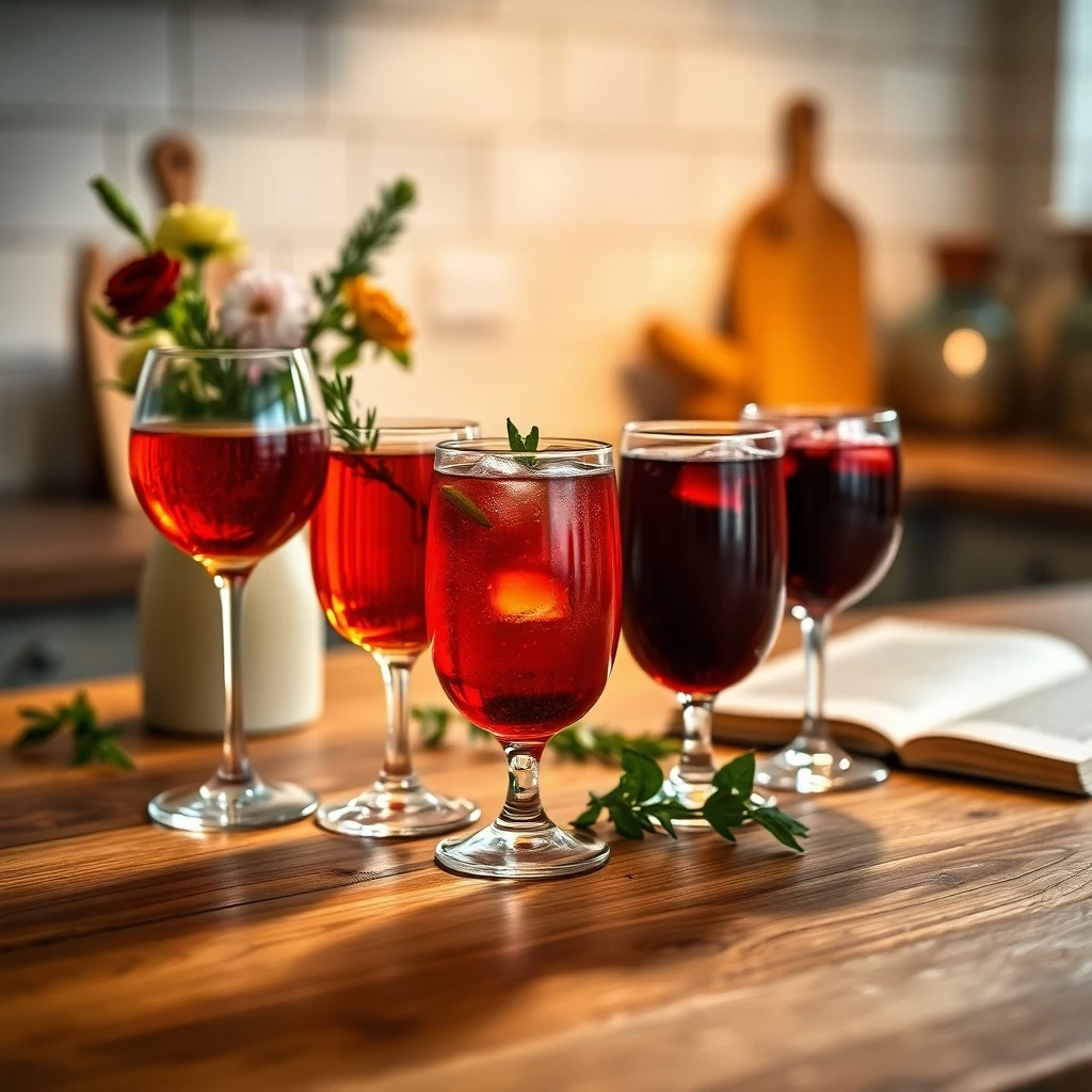 Leicht, klar, aromatisch: Aperitif-Rezepte für den Jahresanfang