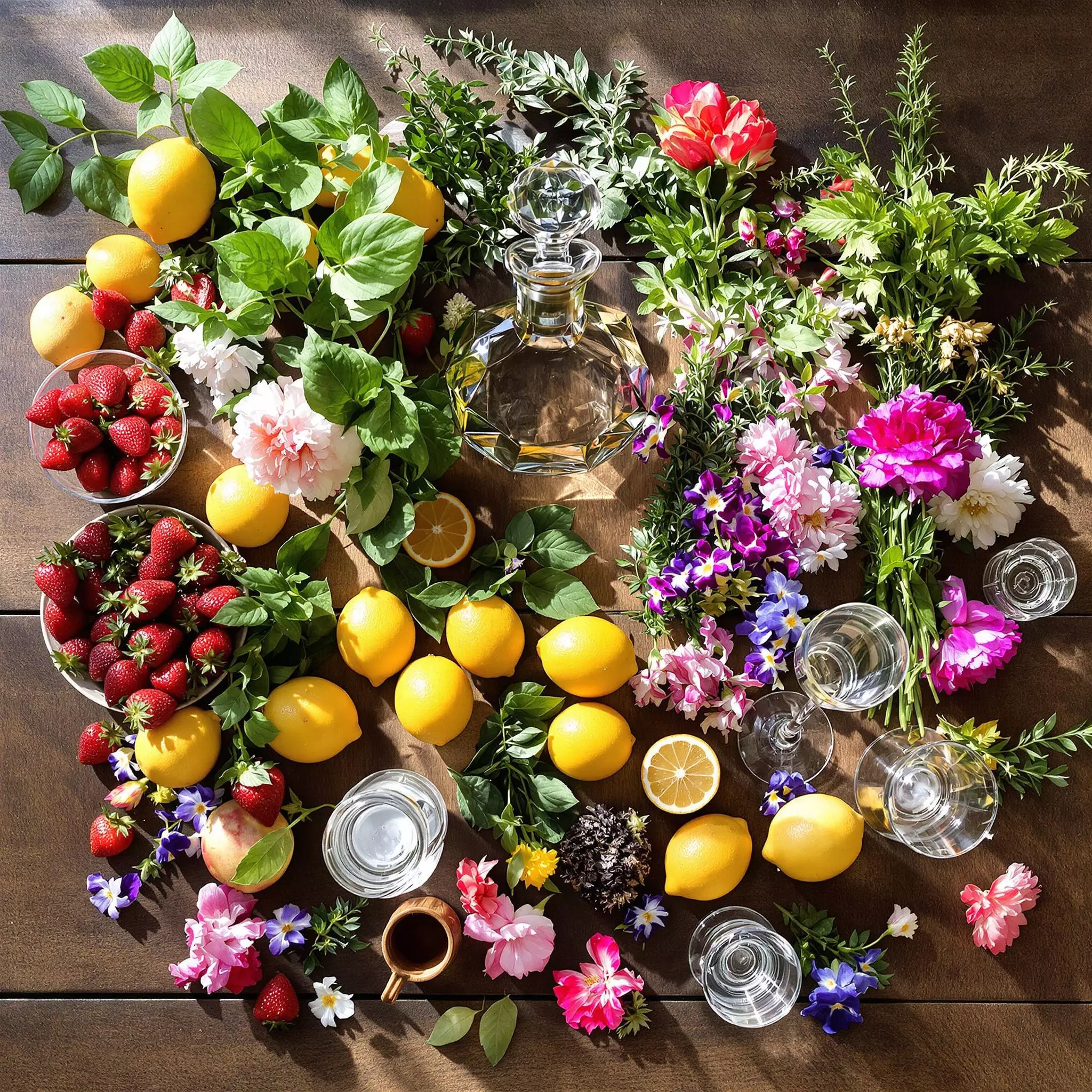 Besondere Aperitif-Rezepte mit aromatischen Blüten