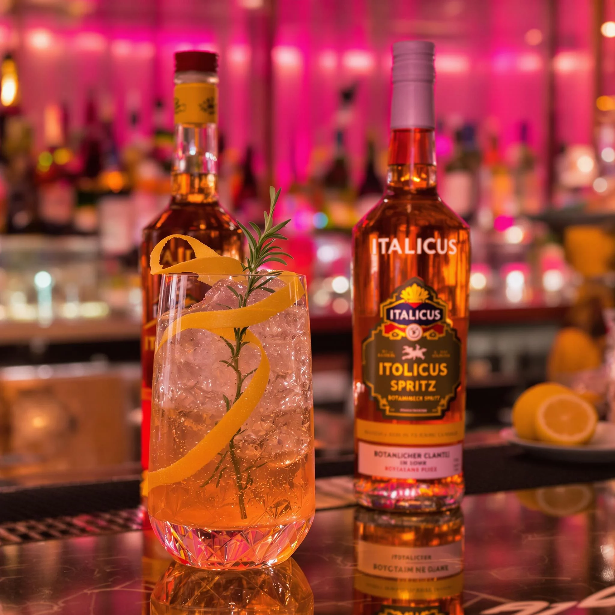 Botanischer Spritz mit Italicus & Rosmarin – Aperitif Magazin