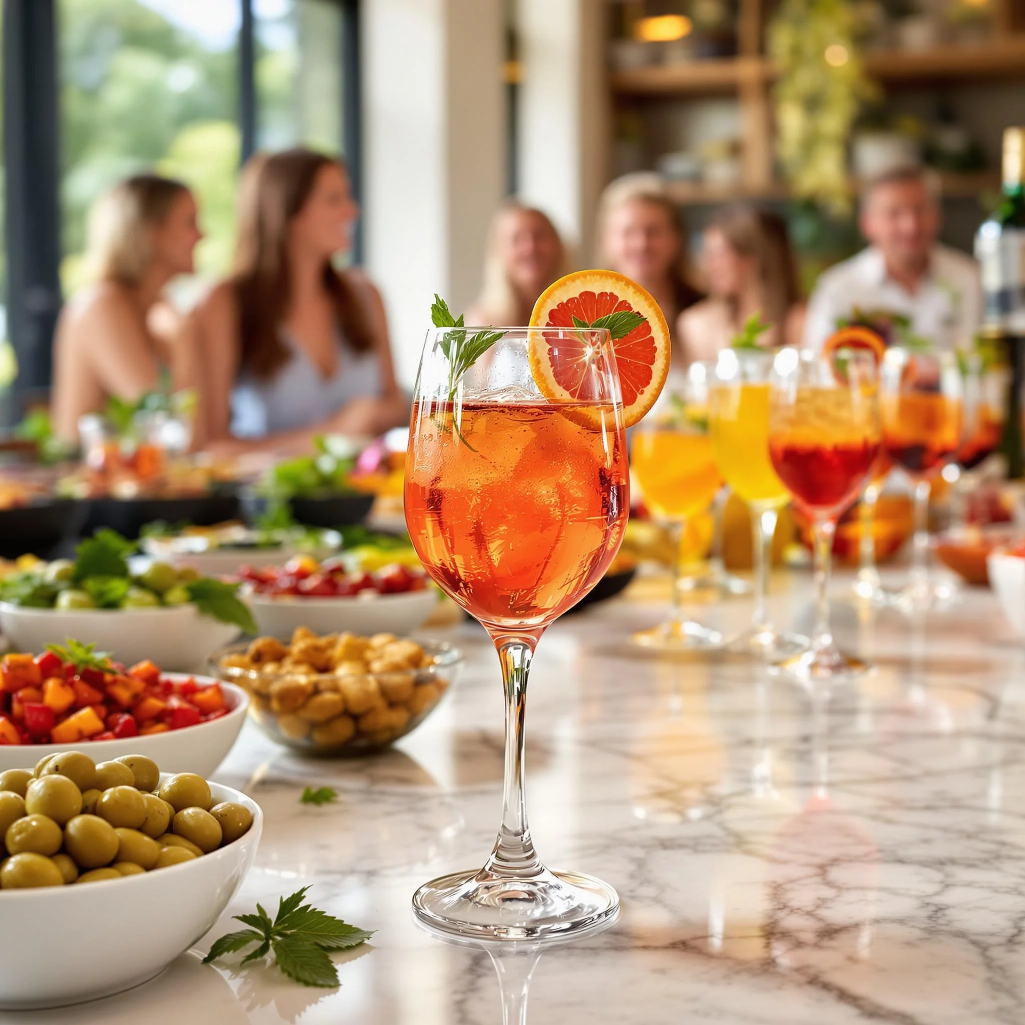 Italienischer Sonnenuntergang – Aperol Spritz mit Blutorange | Aperitif Magazin