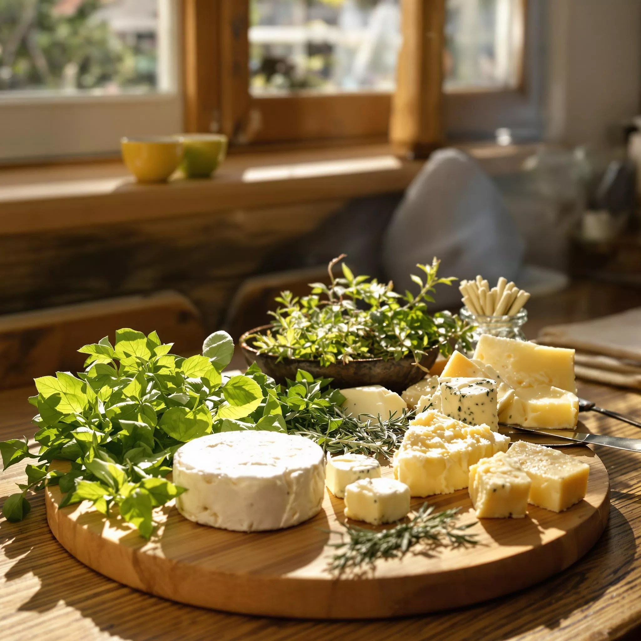 Herzhafte Aperitif-Ideen mit Käse und mediterranen Kräutern