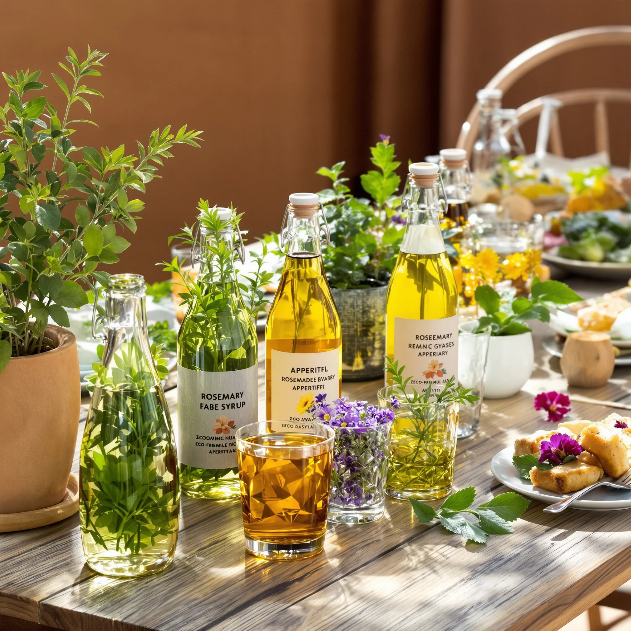 DIY-Sirups & Mix-Drinks: Kreative Aperitif-Rezepte