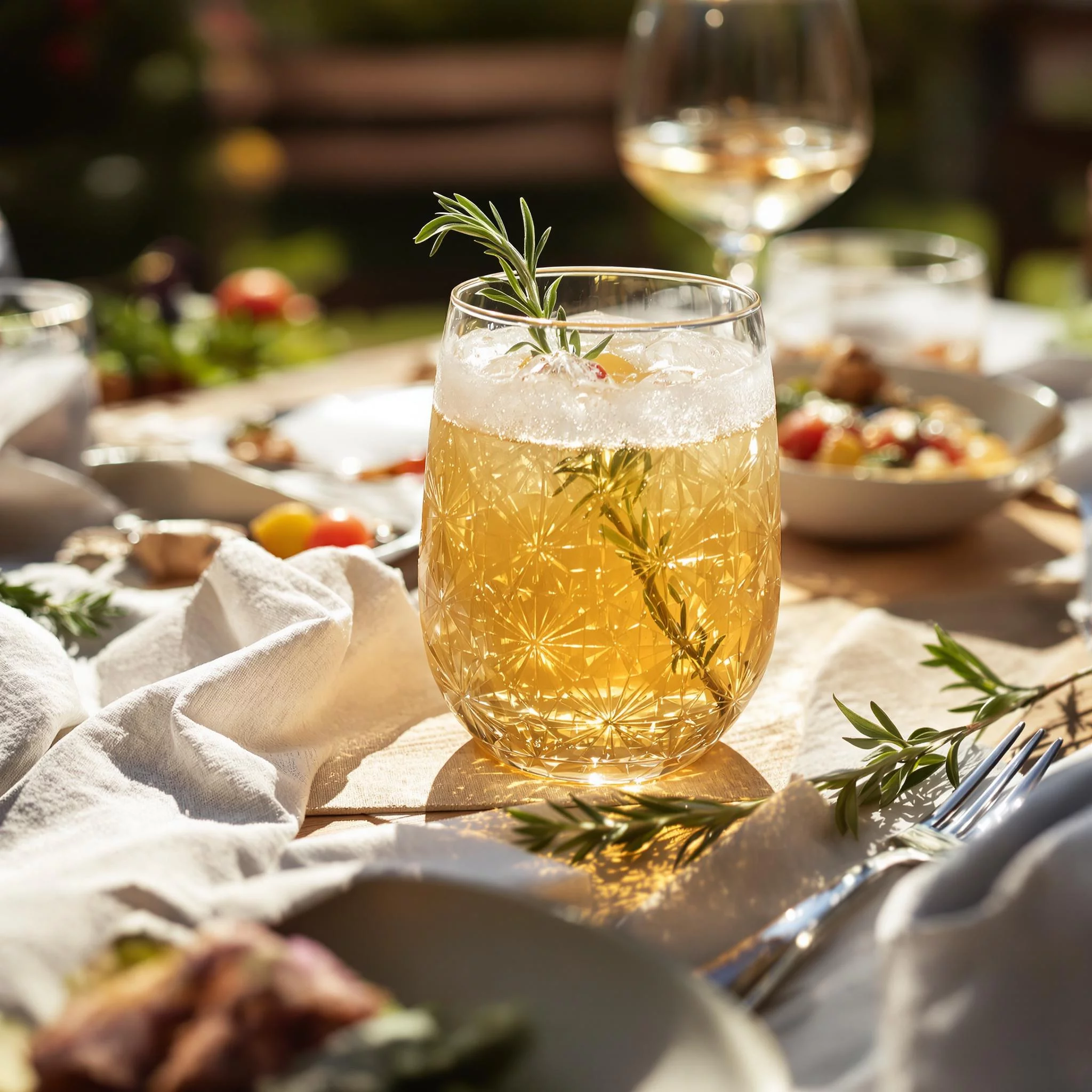 Botanischer Spritz mit Italicus & Rosmarin – Aperitif Magazin