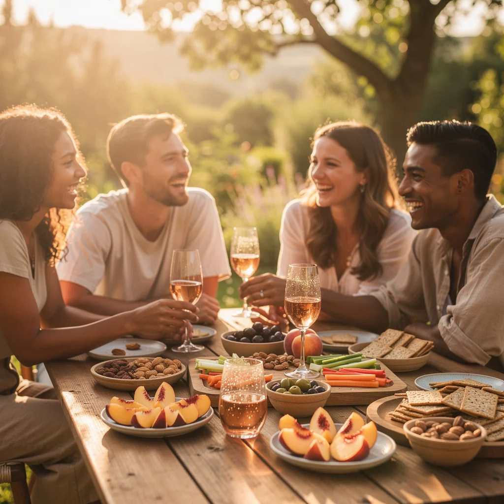 Kreation mit Pfirsich und Prosecco – Aperitif Magazin