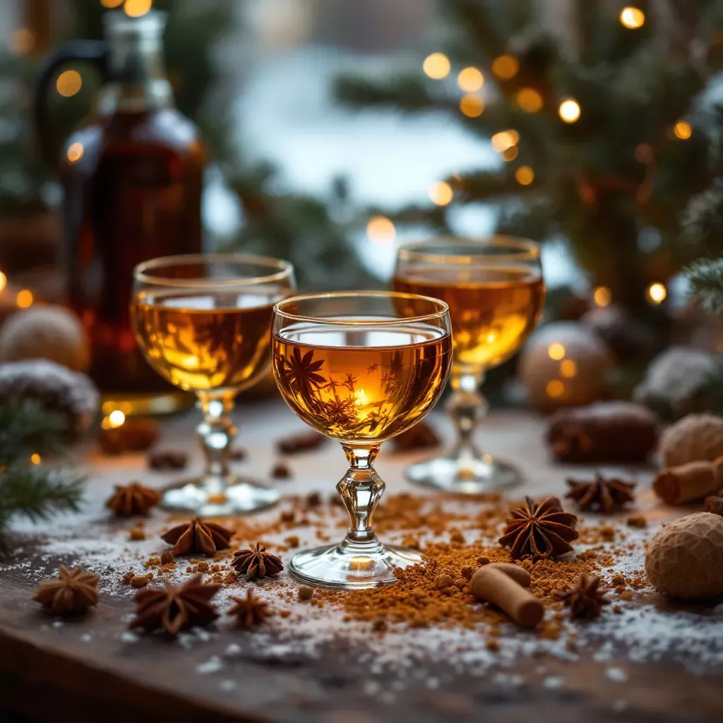 Typische Winter Aperitif Spezialitäten