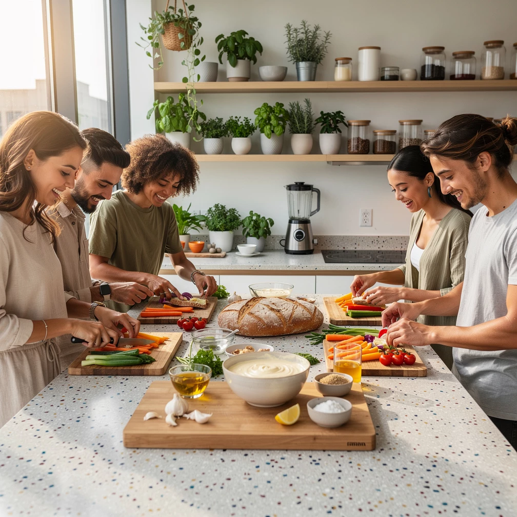Aioli ohne Ei – einfaches Blitzrezept für cremigen Knoblauch-Dip