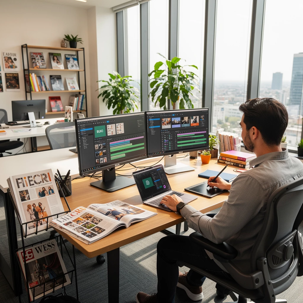 Content Creator (m/w/d) mit KI-Software BUKI: Deine Chance bei Evolution24 Magazinwelten!