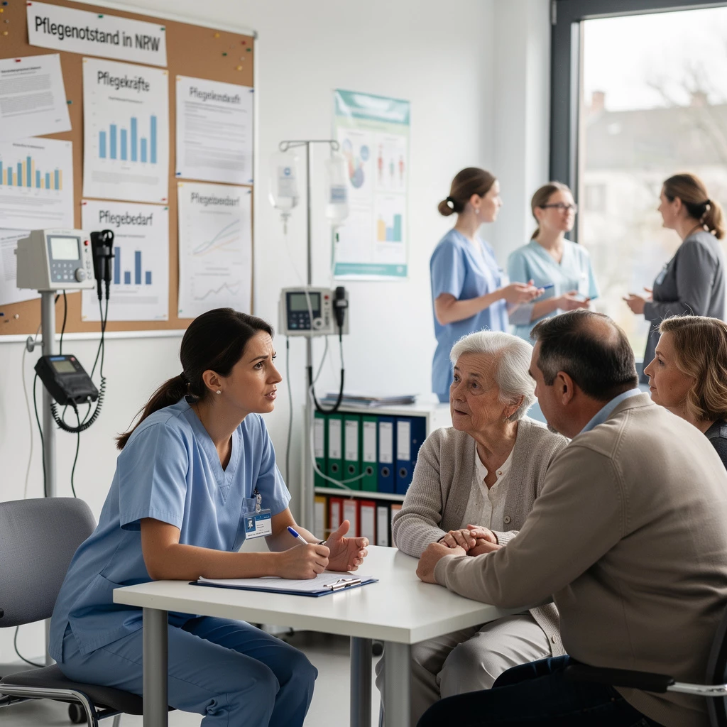 Pflegenotstand in NRW: Wenn Familien die Lücke schließen müssen